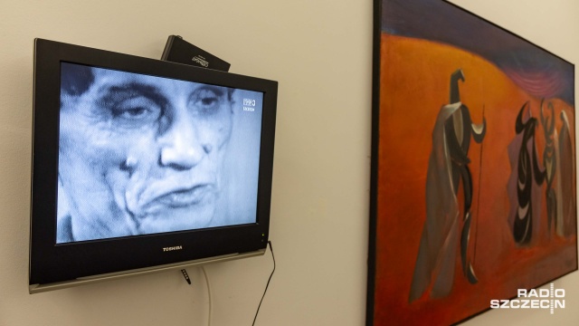 Fot. Robert Stachnik [Radio Szczecin] Wystawa prac rodem z Afryki w Szczecinie [ZDJĘCIA]