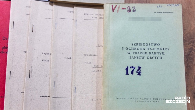 Fot. Robert Stachnik [Radio Szczecin] Szczeciński IPN odzyskał tysiące dokumetów z czasów PRL [ZDJĘCIA]