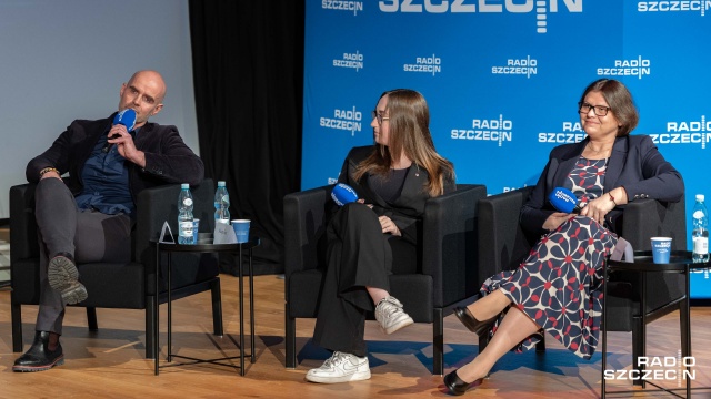 Fot. Robert Stachnik [Radio Szczecin] "Za każdą zmianą idzie lęk" - debata o AI w S-1 [ZDJĘCIA]