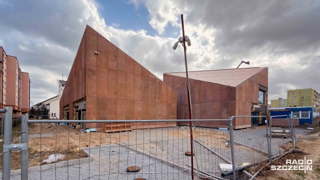 Fot. Robert Stachnik [Radio Szczecin] Miasto zgodziło się na wydłużenie budowy mediateki [WIDEO, ZDJĘCIA]
