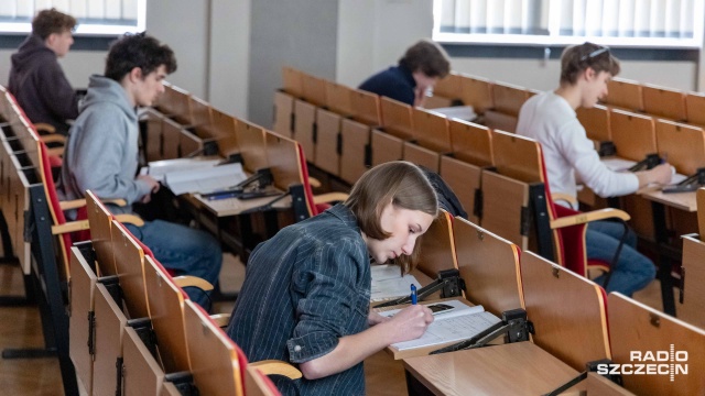 Fot. Robert Stachnik [Radio Szczecin] Matura Skrojona na Miarę. "Nie każdy rozumie fizykę tak, jak się powinno..." [ZDJĘCIA]