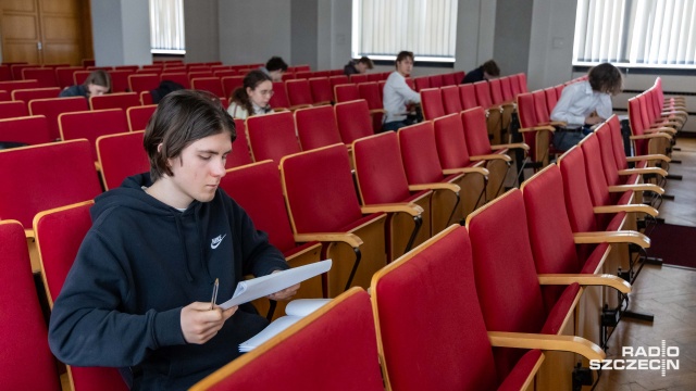 Fot. Robert Stachnik [Radio Szczecin] Matura Skrojona na Miarę. "Nie każdy rozumie fizykę tak, jak się powinno..." [ZDJĘCIA]