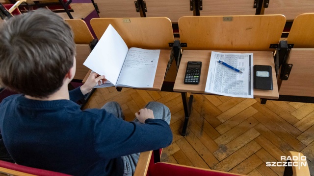 Fot. Robert Stachnik [Radio Szczecin] Matura Skrojona na Miarę. "Nie każdy rozumie fizykę tak, jak się powinno..." [ZDJĘCIA]
