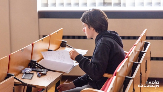 Fot. Robert Stachnik [Radio Szczecin] Matura Skrojona na Miarę. "Nie każdy rozumie fizykę tak, jak się powinno..." [ZDJĘCIA]
