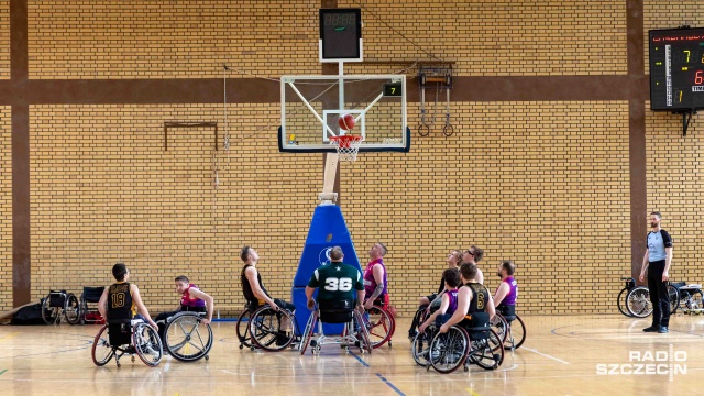 Fot. Robert Stachnik [Radio Szczecin] Koszykówka na wózkach. KSI Start wraca do gry [WIDEO, ZDJĘCIA]