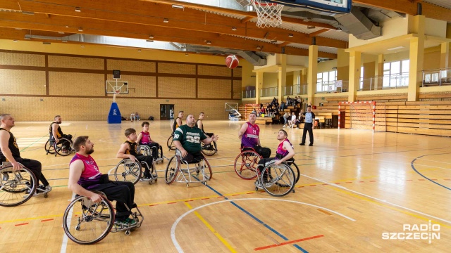 Fot. Robert Stachnik [Radio Szczecin] Koszykówka na wózkach. KSI Start wraca do gry [WIDEO, ZDJĘCIA]
