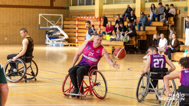 Fot. Robert Stachnik [Radio Szczecin] Koszykówka na wózkach. KSI Start wraca do gry [WIDEO, ZDJĘCIA]
