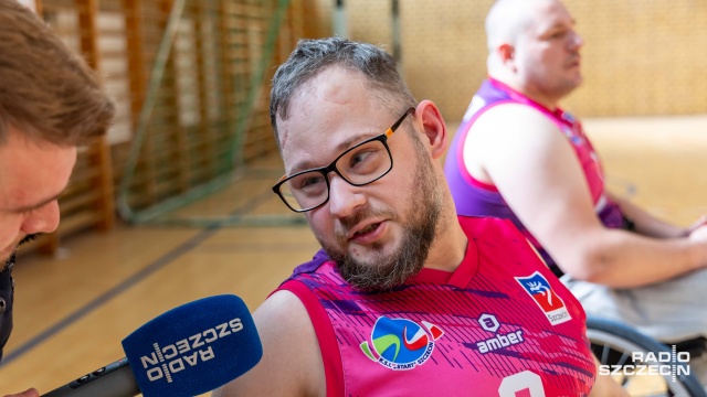 Fot. Robert Stachnik [Radio Szczecin] Koszykówka na wózkach. KSI Start wraca do gry [WIDEO, ZDJĘCIA]
