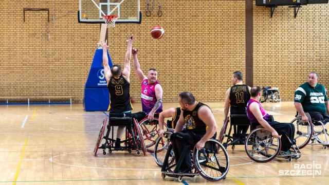 Fot. Robert Stachnik [Radio Szczecin] Koszykówka na wózkach. KSI Start wraca do gry [WIDEO, ZDJĘCIA]