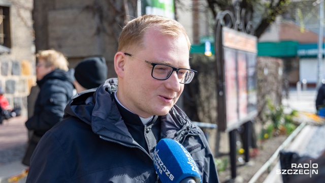 Fot. Robert Stachnik [Radio Szczecin] Procesja palmowa przeszła ulicami Szczecina [WIDEO, ZDJĘCIA]