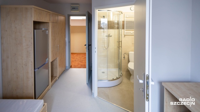 Fot. Robert Stachnik [Radio Szczecin] Studenci zamieszkają w wyremontowanym "Portowcu"