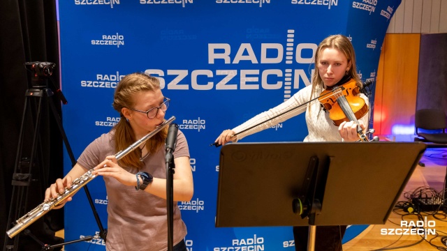 Fot. Robert Stachnik [Radio Szczecin] Misterium Męki Pańskiej nagrane w Radiu Szczecin [ZDJĘCIA]