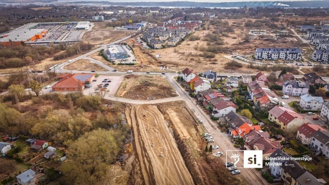 Fot. Szczecińskie Inwestycje Miejskie Trasa Północna nabiera kształtów [ZDJĘCIA]