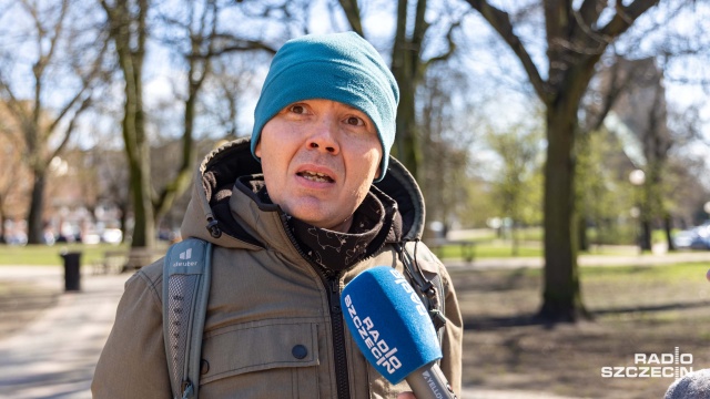 Fot. Robert Stachnik [Radio Szczecin] Najmłodsi ogłosili otwarcie nowego placu zabaw [ZDJĘCIA]