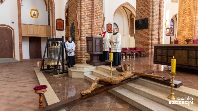 Fot. Robert Stachnik [Radio Szczecin] "Święconka Jakubowa" w szczecińskiej katedrze [WIDEO, ZDJĘCIA]