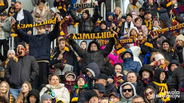 Fot. Robert Stachnik [Radio Szczecin] Lany Poniedziałek piłkarzy Pogoni w ekstraklasie [ZDJĘCIA]