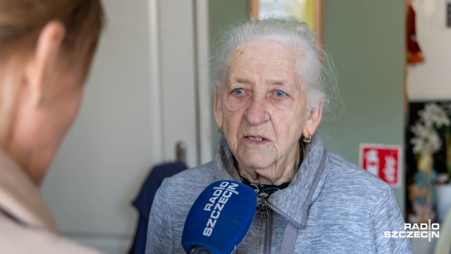 Fot. Robert Stachnik [Radio Szczecin] Półki w Jadłodzielni świecą pustkami [WIDEO, ZDJĘCIA]