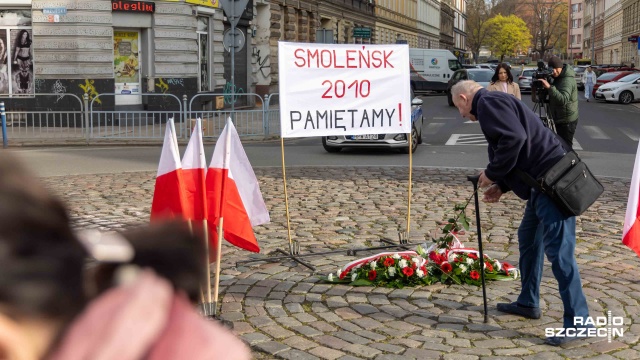 Fot. Robert Stachnik [Radio Szczecin] Mija 16 lat od katastrofy smoleńskiej [ZDJĘCIA]