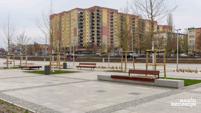 Fot. Robert Stachnik [Radio Szczecin] Aleja Gwiazd Szczecińskiego Sportu praktycznie gotowa [WIDEO, ZDJĘCIA]