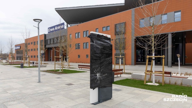 Fot. Robert Stachnik [Radio Szczecin] Aleja Gwiazd Szczecińskiego Sportu praktycznie gotowa [WIDEO, ZDJĘCIA]