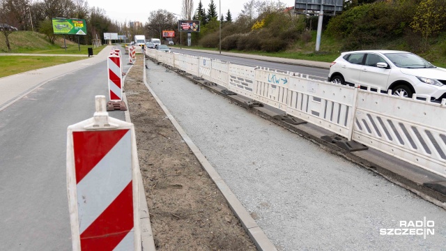 Fot. Robert Stachnik [Radio Szczecin] Zmiany na skrzyżowaniu Bogumińskiej z Hożą [ZDJĘCIA]