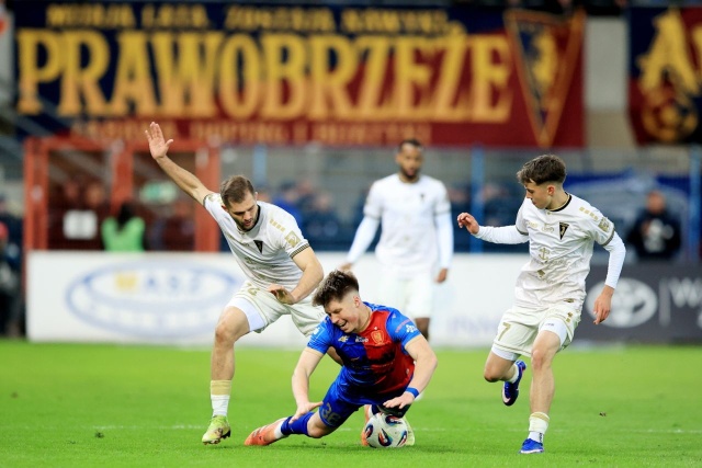 Fot. PAP/Jarek Praszkiewicz Bardzo ważna wygrana Pogoni w Gliwicach [ZDJĘCIA]