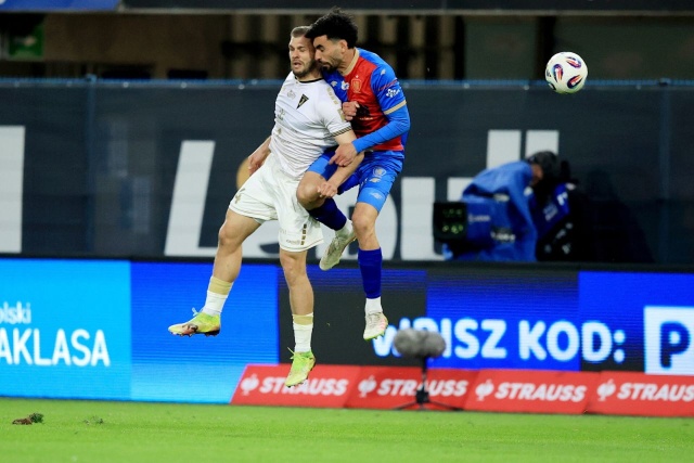 Fot. PAP/Jarek Praszkiewicz Bardzo ważna wygrana Pogoni w Gliwicach [ZDJĘCIA]