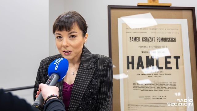 Fot. Robert Stachnik [Radio Szczecin] Wystawa z okazji 55. rocznicy wystawienia "Hamleta" w Szczecinie [ZDJĘCIA]