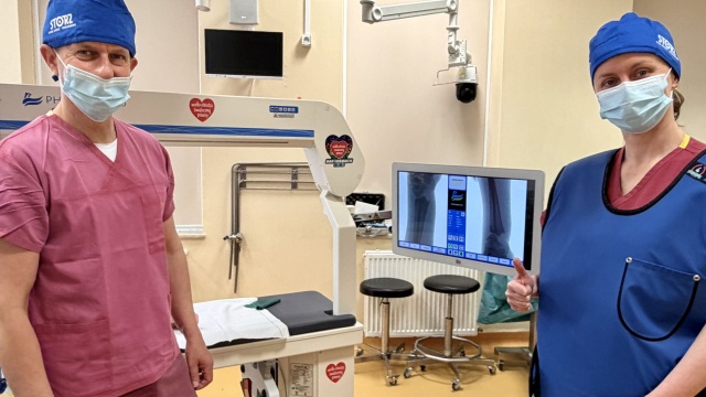 Fot. Uniwersytecki Szpital Kliniczny Nr 1 Szczeciński szpital z pierwszym w Polsce specjalistycznym aparatem rentgenowskim [ZDJĘCIA]