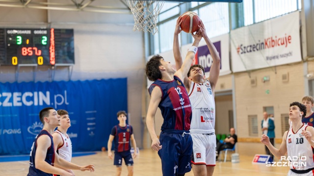 Fot. Robert Stachnik [Radio Szczecin] Wygrana Pogoni Basket Szczecin w półfinale MMP U17 [ZDJĘCIA]