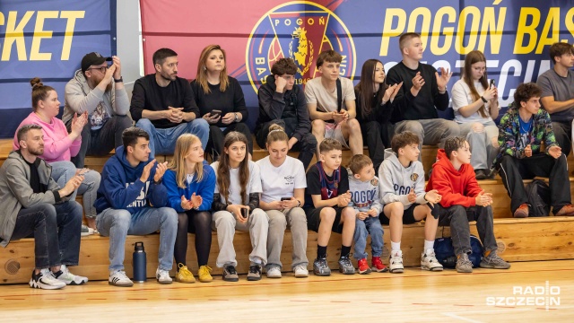Fot. Robert Stachnik [Radio Szczecin] Wygrana Pogoni Basket Szczecin w półfinale MMP U17 [ZDJĘCIA]