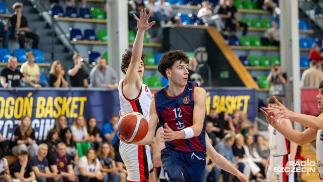 Fot. Robert Stachnik [Radio Szczecin] Wygrana Pogoni Basket Szczecin w półfinale MMP U17 [ZDJĘCIA]