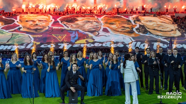 Fot. Robert Stachnik [Radio Szczecin] Porażka Pogoni na stadionie przy Twardowskiego [ZDJĘCIA]