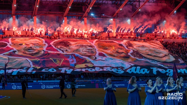 Fot. Robert Stachnik [Radio Szczecin] Lech zepsuł urodziny Pogoni [ZDJĘCIA]