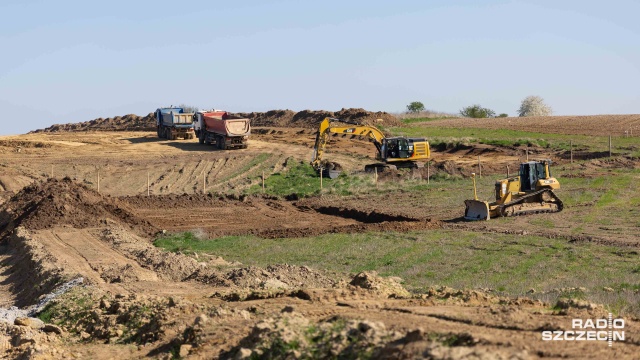 Fot. Robert Stachnik [Radio Szczecin] Rusza budowa drugiego odcinka Zachodniej Obwodnicy Szczecina [WIDEO, ZDJĘCIA]
