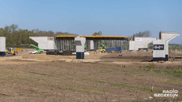 Fot. Robert Stachnik [Radio Szczecin] Rusza budowa drugiego odcinka Zachodniej Obwodnicy Szczecina [WIDEO, ZDJĘCIA]