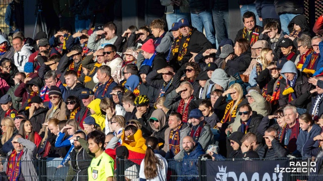 Fot. Robert Stachnik [Radio Szczecin] Piłkarki Czarnych Sosnowiec wygrały w starciu z Pogonią [ZDJĘCIA]