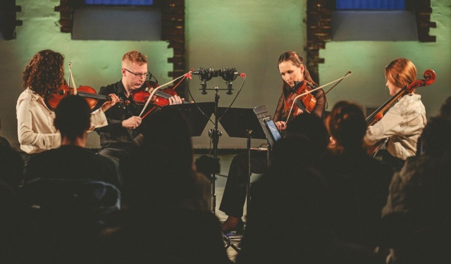 Neuma Quartet. Fot. Hubert Grygielewicz [Materiały prasowe Baltic Neopolis Orchestra] Sympozjum Kompozytorów zwieńczone pięcioma prapremierami. 8. Festiwal Szczecin Classic [ZDJĘCIA]