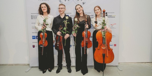 Neuma Quartet. Fot. Hubert Grygielewicz [Materiały prasowe Baltic Neopolis Orchestra] Sympozjum Kompozytorów zwieńczone pięcioma prapremierami. 8. Festiwal Szczecin Classic [ZDJĘCIA]