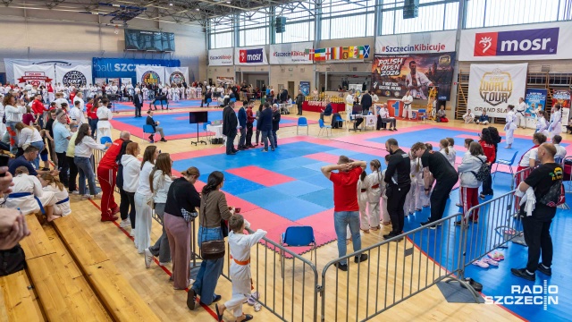 Fot. Robert Stachnik [Radio Szczecin] Międzynarodowy Turniej Karate "Polish Open 2026" w Szczecinie [WIDEO, ZDJĘCIA]