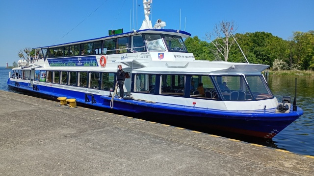 Fot. Adam Wosik [Radio Szczecin] Tramwaj wodny znów wypłynie na Zalew Szczeciński [ZDJĘCIA]