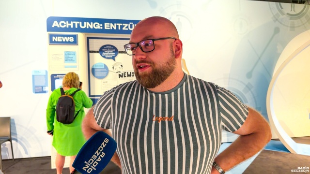 Fot. Wojciech Ochrymiuk [Radio Szczecin] Interaktywna ekspozycja o medycynie przyszłości na szczecińskim nabrzeżu [WIDEO, ZDJĘCIA]