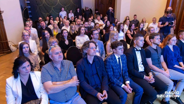 Fot. Robert Stachnik [Radio Szczecin] Szczecińscy studenci i doktoranci wyróżnieni [ZDJĘCIA]