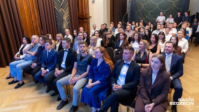 Fot. Robert Stachnik [Radio Szczecin] Szczecińscy studenci i doktoranci wyróżnieni [ZDJĘCIA]