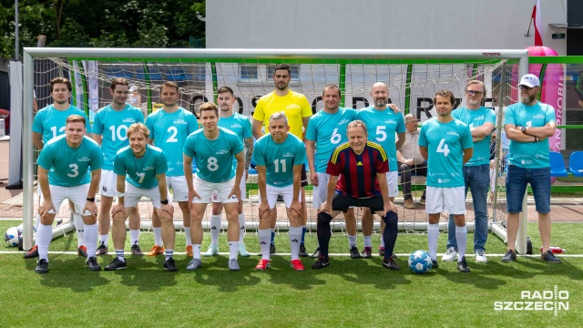 Fot. Robert Stachnik [Radio Szczecin] Rocznica zdobycia Mistrzostwa Świata Medyków Evian 2001 w 6-osobowej piłce nożnej [WIDEO, ZDJĘCIA]