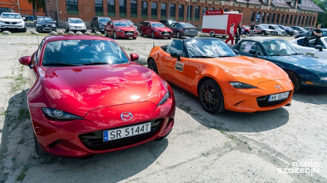 Fot. Robert Stachnik [Radio Szczecin] Kończy się zjazd Mazd MX-5 "Miata" [WIDEO, ZDJĘCIA]