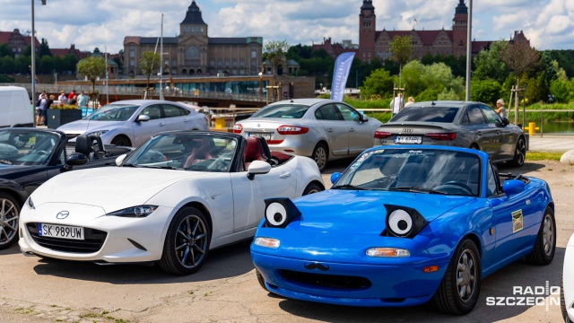 Fot. Robert Stachnik [Radio Szczecin] Kończy się zjazd Mazd MX-5 "Miata" [WIDEO, ZDJĘCIA]
