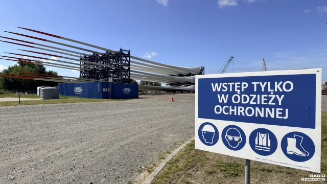 Fot. Weronika Łyczywek [Radio Szczecin] Ministerstwo pracuje nad wyznaczeniem nowych miejsc pod elektrownie wiatrowe na Bałtyku [ZDJĘCIA]
