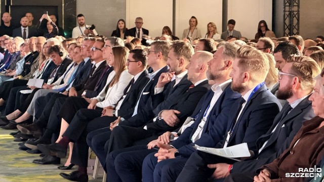 Fot. Weronika Łyczywek [Radio Szczecin] O przyszłości energetyki wiatrowej w Świnoujściu [ZDJĘCIA]