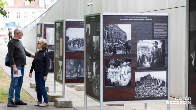 Fot. Robert Stachnik [Radio Szczecin] Poznański Czerwiec 1956 roku na wystawie w Szczecinie [ZDJĘCIA]